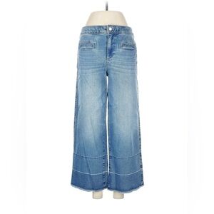 Talbots Wide Crop Released Hem Jeans